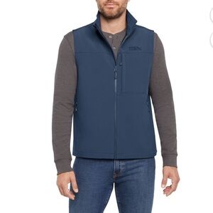 Eddie Bauer SoftShell Men's Deep Blue Vest
